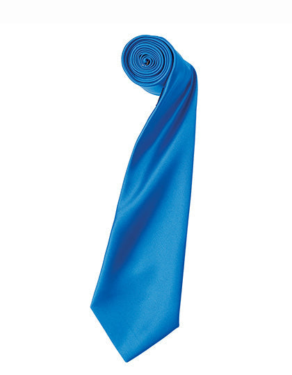 Colours Collection Satin Tie - Sapphire