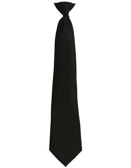 Colours Orginals Fashion Clip Tie - Black