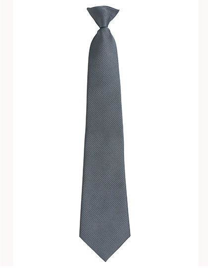 Colours Orginals Fashion Clip Tie - Dark Grey