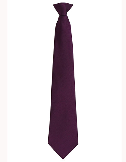 Colours Orginals Fashion Clip Tie - Purple
