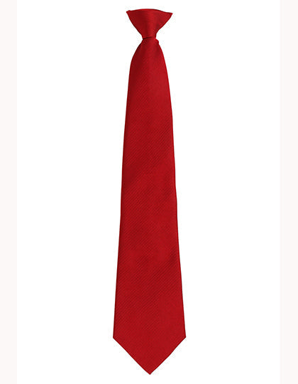 Colours Orginals Fashion Clip Tie - Red