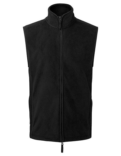 Men's Artisan Fleece Gilet - Black/Black