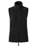 Women's Artisan Fleece Gilet - Black/Black