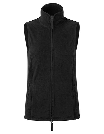 Women's Artisan Fleece Gilet - Black/Black