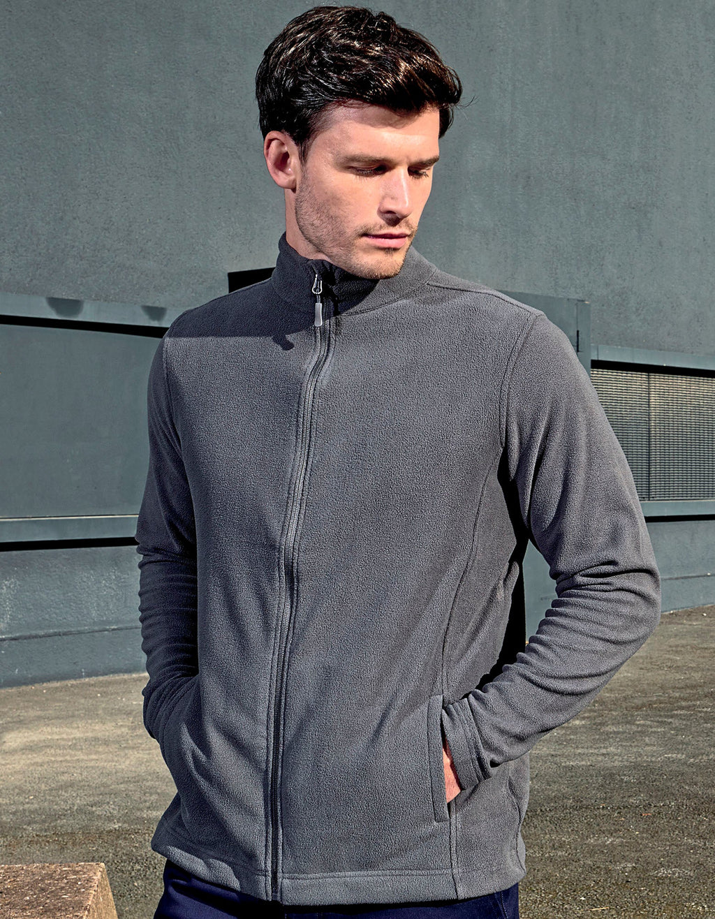 Fleecejacke Men´s ´Recyclight´ Full Zip Micro besticken & bedrucken | Pulsar Workwear