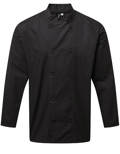 Chef´s Long Sleeve Coolchecker® Jacket - Black