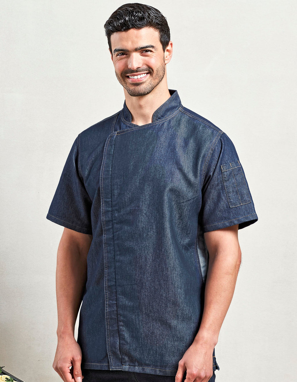 Jacke Chef´s Zip-Close Short Sleeve besticken & bedrucken | Pulsar Workwear