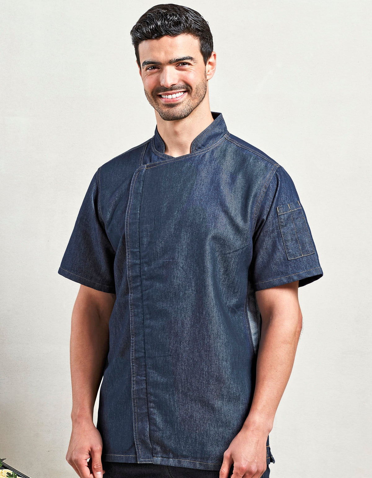 Jacke Chef´s Zip-Close Short Sleeve besticken & bedrucken | Pulsar Workwear