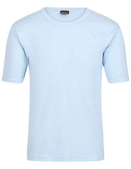 Thermal Short Sleeve Vest - Blue