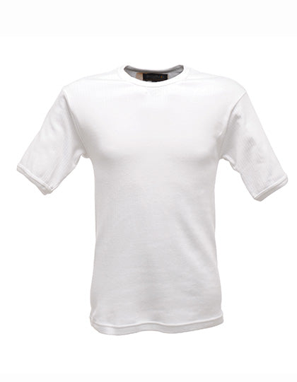 Thermal Short Sleeve Vest - White
