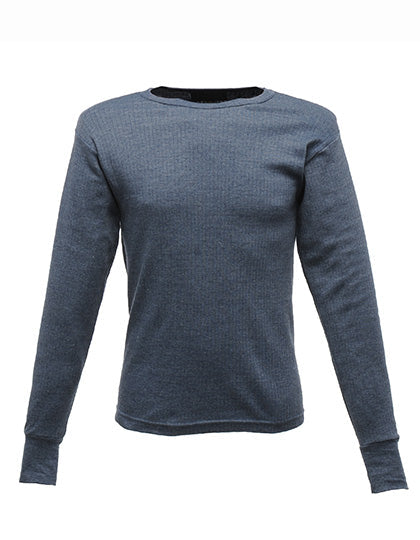 Thermal Long Sleeve Vest - Denim