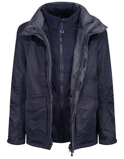 Men Benson III Breathable 3 in 1 Jacket - Navy