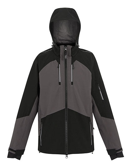 4TEX Stretch Waterproof Shell Jacket - Slate Grey/Black