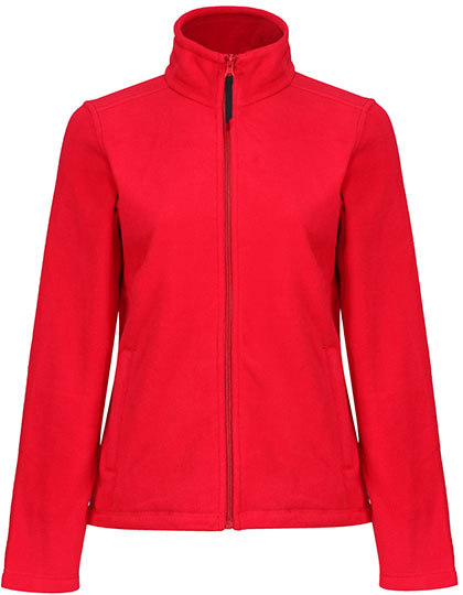 Women´s Micro Full Zip Fleece - Classic Red