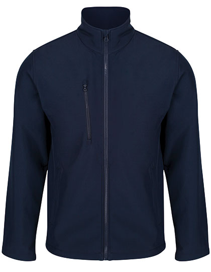 Ablaze 3-Layer Printable Softshell Jacket - Navy/Navy