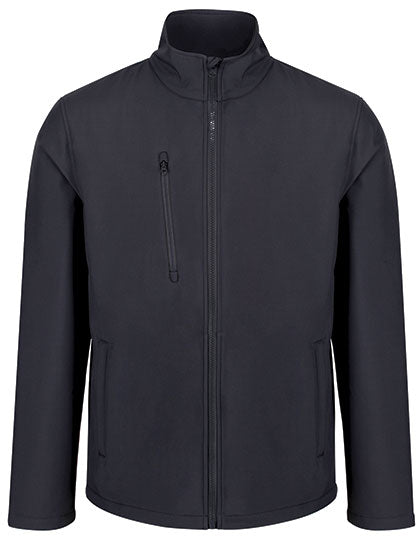 Ablaze 3-Layer Printable Softshell Jacket - Seal Grey/Black