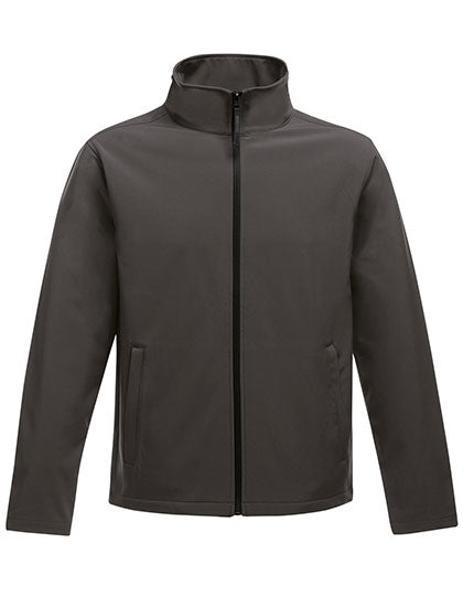 Ablaze Printable Softshell Jacket - Seal Grey (Solid)/Black
