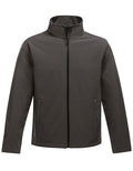 Ablaze Printable Softshell Jacket - Seal Grey (Solid)/Black