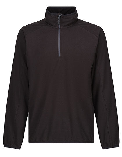 Navigate Half Zip Fleece - Black/Seal Grey