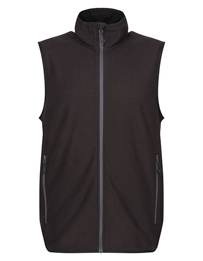 Navigate Fleece Bodywarmer - Black/Seal Grey