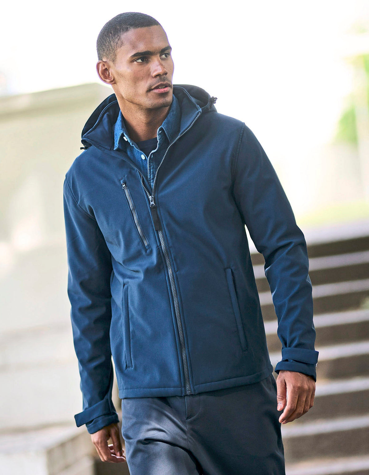 Jacke Venturer 3-Layer Printable Hooded Softshell besticken & bedrucken | Pulsar Workwear