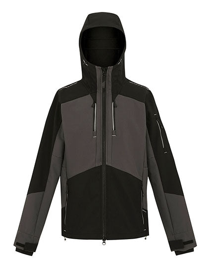 4TEX Stretch 3-Layer Softshell Jacket - Slate Grey/Black