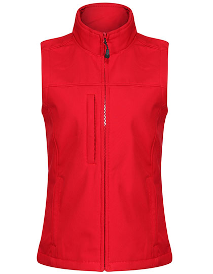 Women´s Flux Softshell Bodywarmer - Classic Red/Seal Grey (Solid)