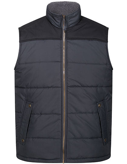 Altoona Bodywarmer - Seal Grey (Solid)/Black