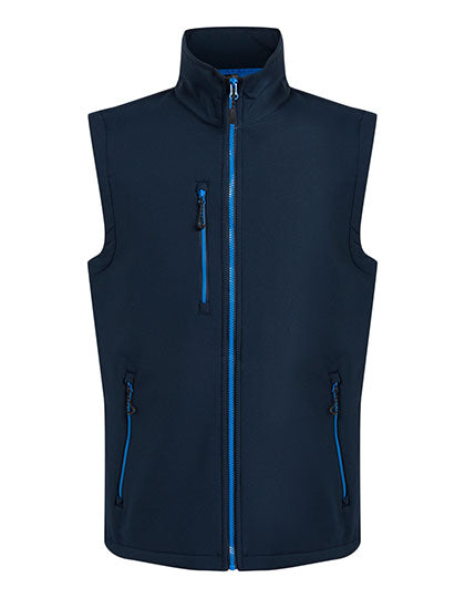 Navigate 2-Layer Softshell Bodywarmer - Navy/French Blue