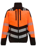 Hi-Vis X-Pro Hybrid Jacket - Class 2 - Black/Orange